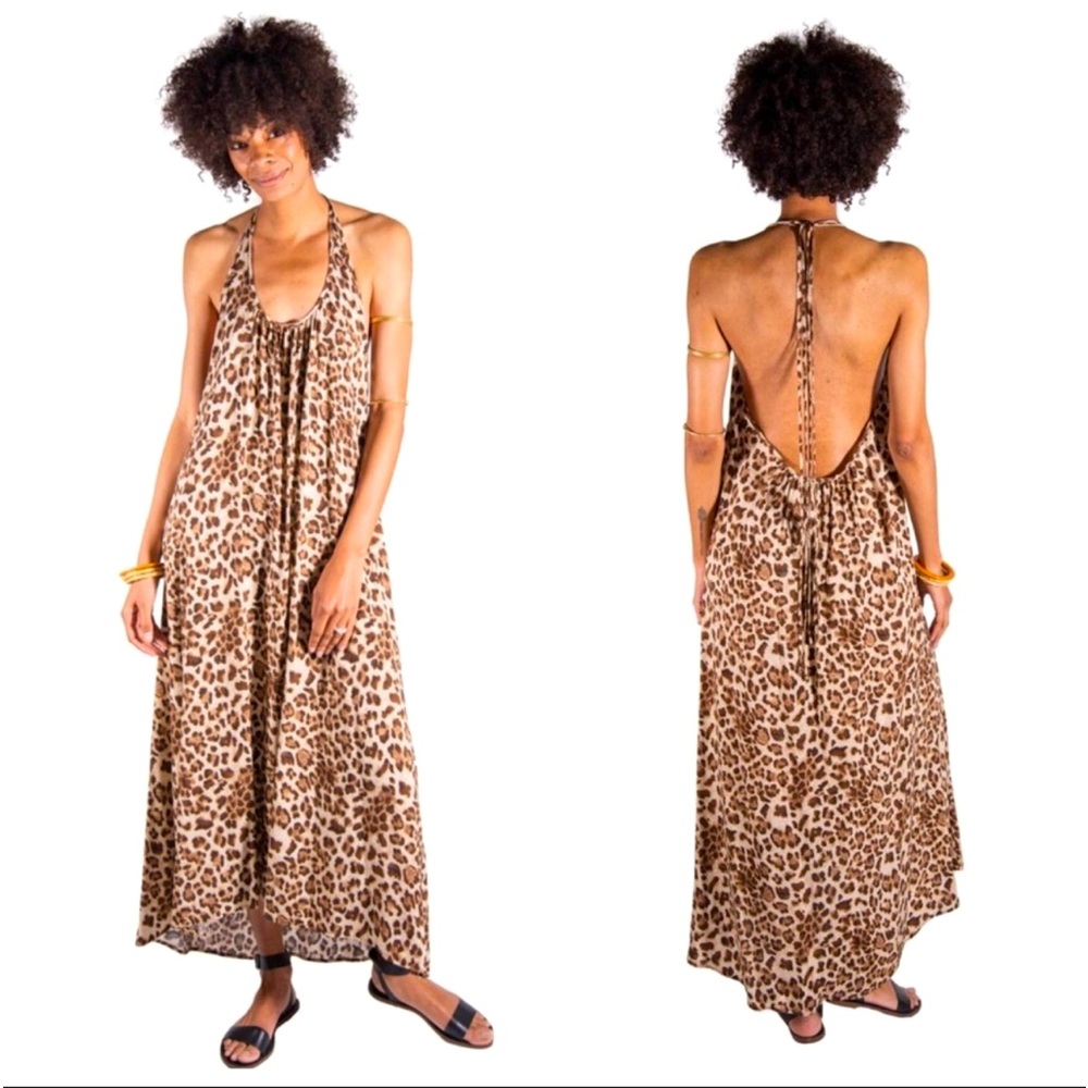 Tysa backless halter dress 💖